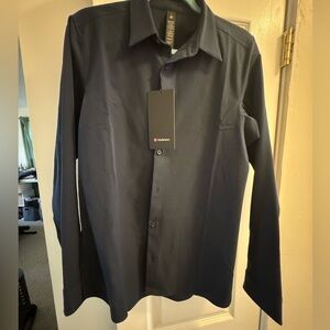 Men’s Lululemon New Venture Long Sleeve Dress Shirt Slim Fit